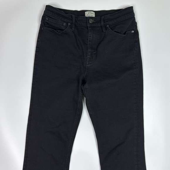 J.Crew Billie Demi Boot Crop Black Jeans Size 28 - Picture 2 of 11